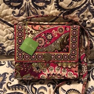 Vera Bradley Julia Purse - Very Berry Paisley
